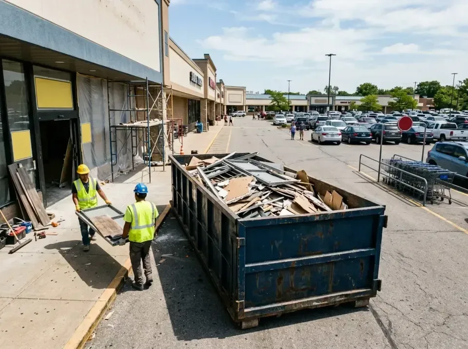 retail-store-renovation-debris-003 — frequently asked questions, Roll-off Dumpster Rentals in Hazel Green, AL
